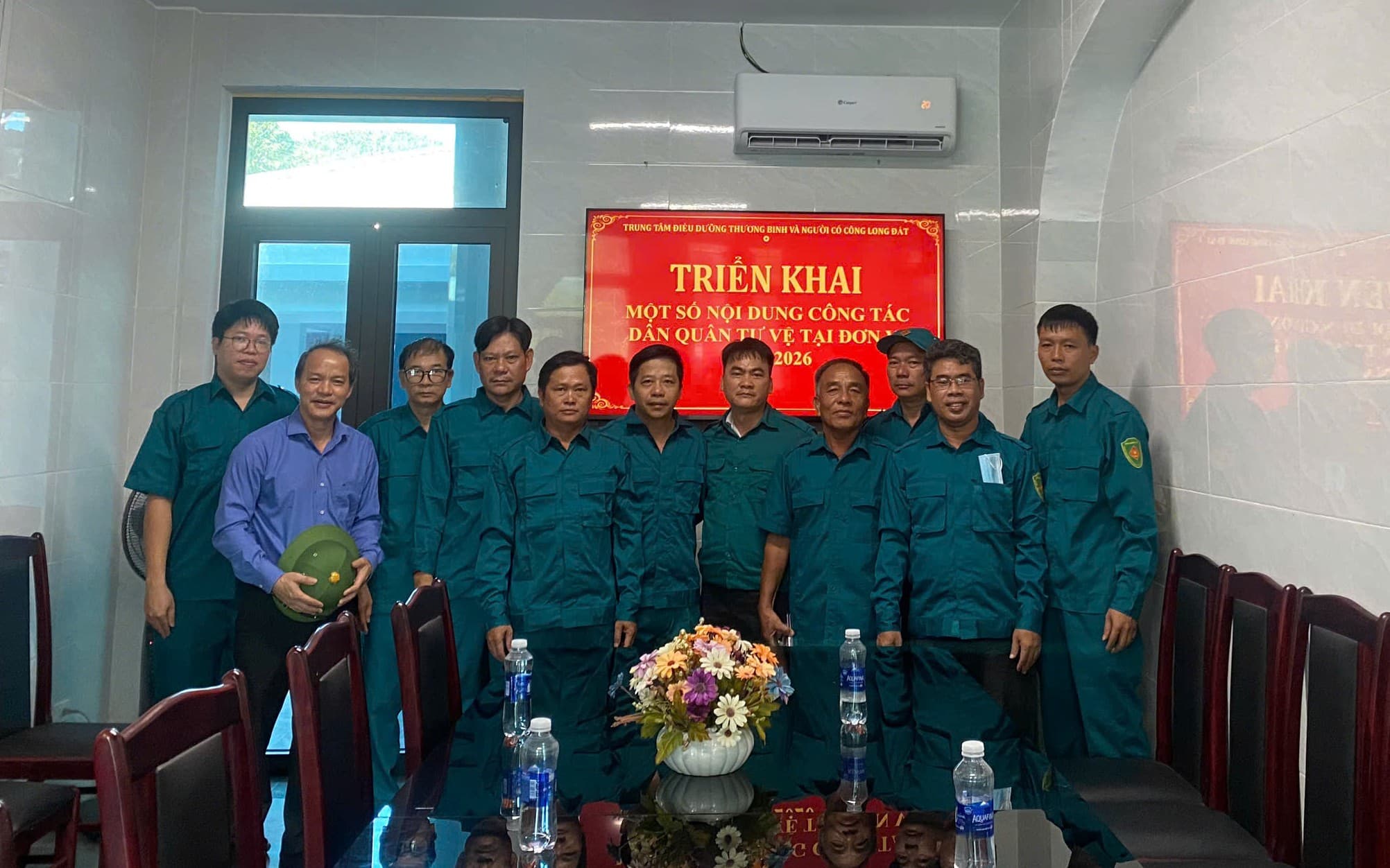 HOẠT ĐỘNG CỦA ĐỘI DÂN QUÂN TỰ VỆ THUỘC TRUNG TÂM