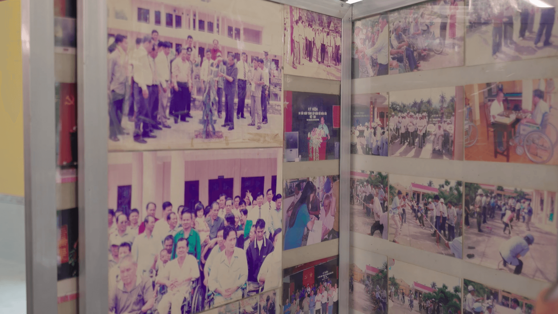 ẢNH VỀ THƯƠNG BINH CỦA TRUNG TÂM